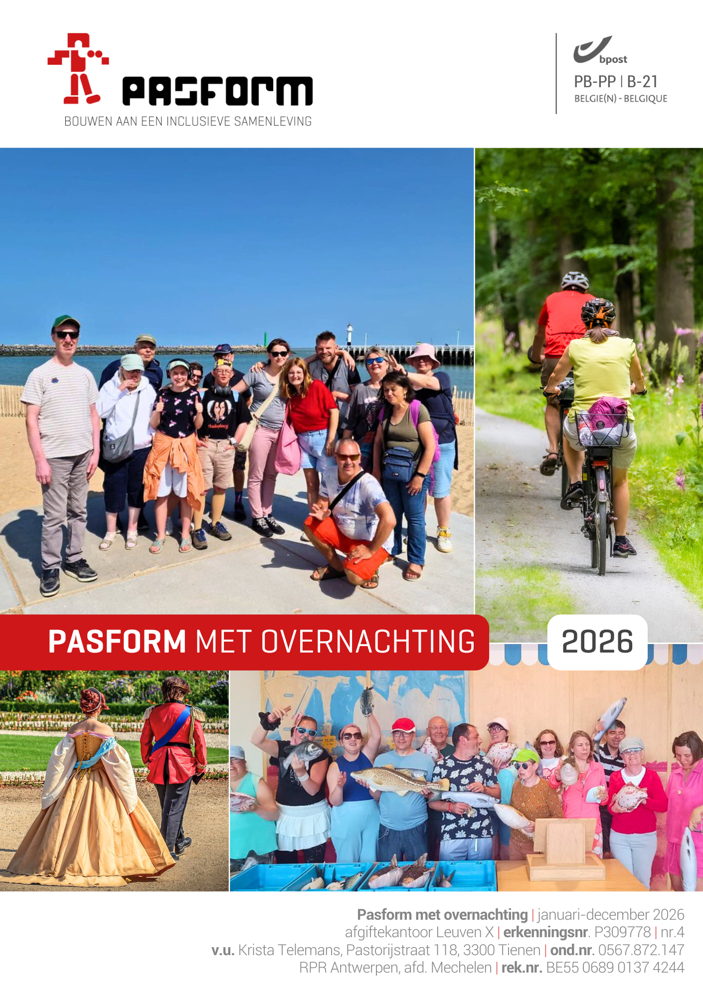 Pasform met overnachting 2026