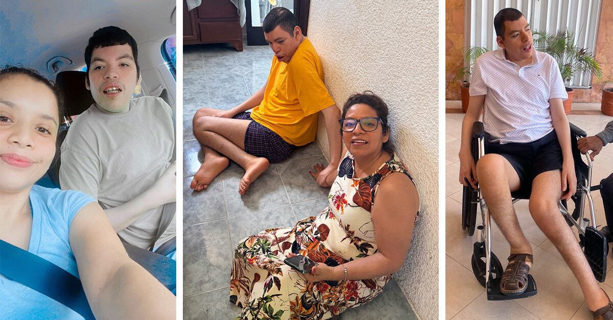 fotocollage van Eduardo en Balbina